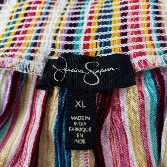 Jessica Simpson Archer Striped Skort - Picture 5 of 9